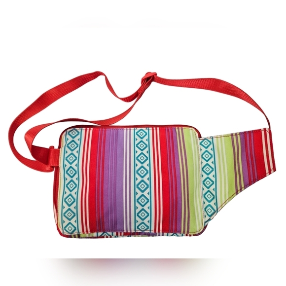NWT Vera Bradley Serape Paradise Colorful Aztec Belt Bag Fanny Pack Women's - Picture 8 of 13